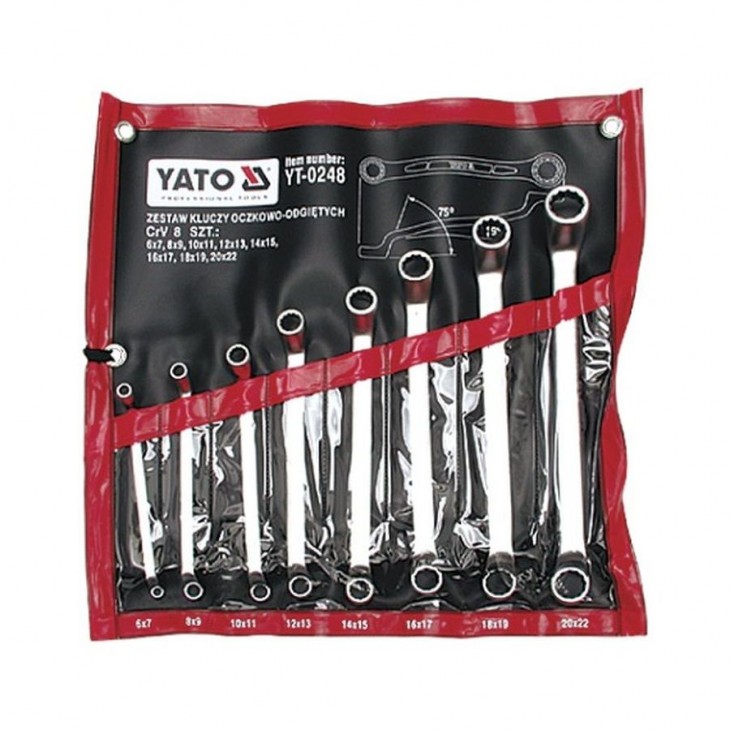 Swan neck best sale spanner set