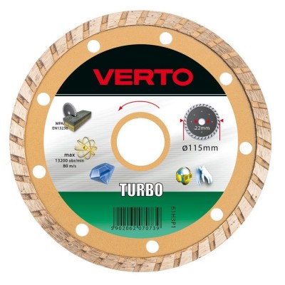 Verto Turbo Diamond Disc 115mm 