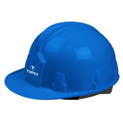 Topex Safety PPE Hard Hat Helmet Head Protection - Blue