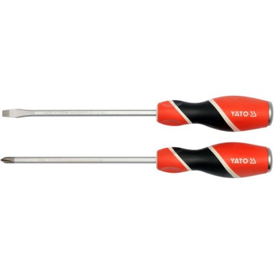 YATO GO-THROUGH SCREWDRIVER SET 2PCS 