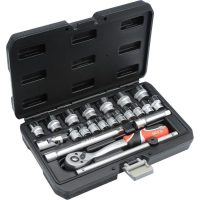 YATO Professional Ratchet Socket Set 3/8