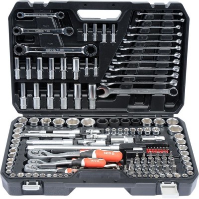 YATO Professional Ratchet Socket Set 1/4