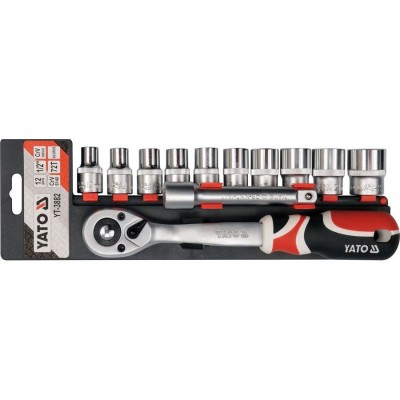 YATO Professional Ratchet Socket Set 1/2