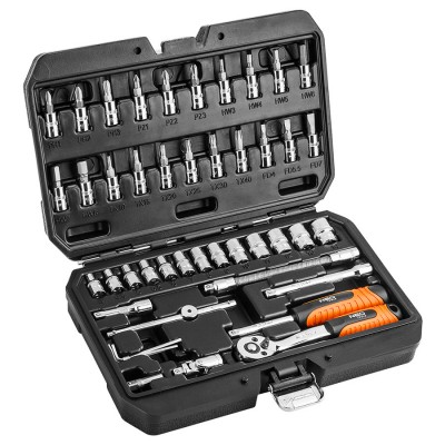 NEO Drive Metric Socket Wrench Set 1/4