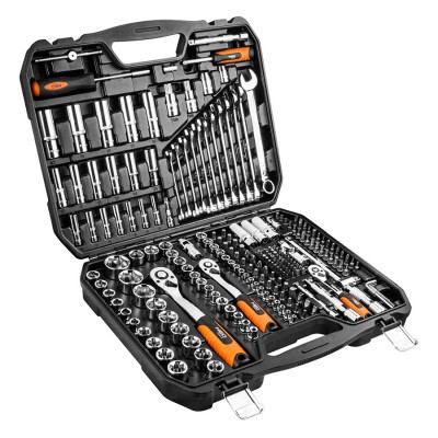 NEO Drive Metric Socket Wrench Set 1/4