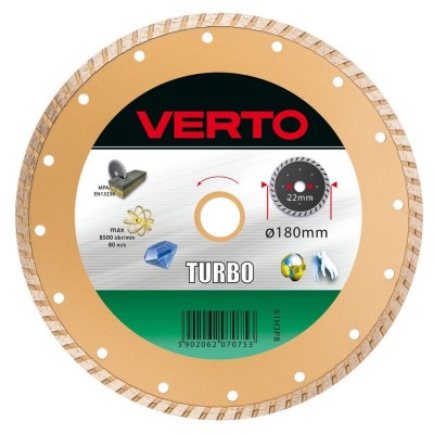 Verto Turbo Diamond Disc 180mm  