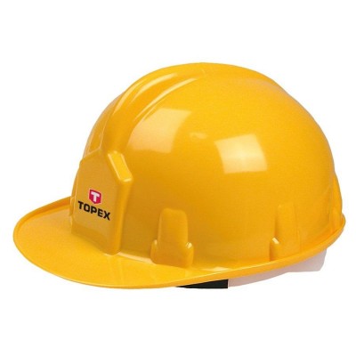 Topex Safety PPE Hard Hat Helmet Head Protection - Yellow