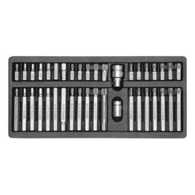 YATO Screwdriver Bit Set, (torx, spline , hex) 40PC 