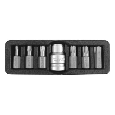 YATO Security TORX SCREWDRIVER BIT SET 7pc