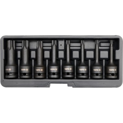 YATO Impact Bit Socket Set Torx T30-T80 1/2