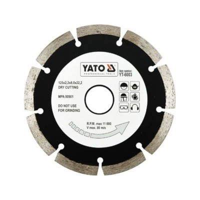 YATO Diamond Cutting Disc Segmented Blade 125mm
