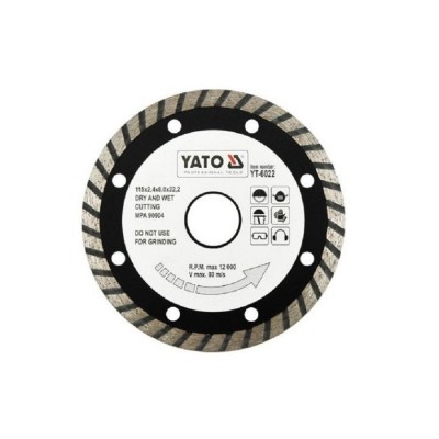 YATO Turbo Diamond Disc/Blade 115mm