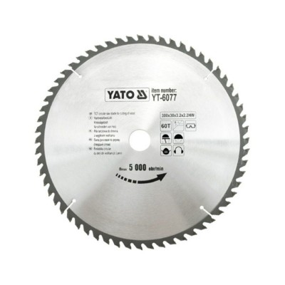 YATO TCT Wood Cutting Circular Saw Blade 300mm x 30mm x 60 Teeth