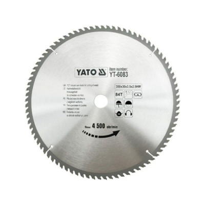YATO TCT Wood Cutting Circular Saw Blade 350mm x 30mm x 84 Teeth