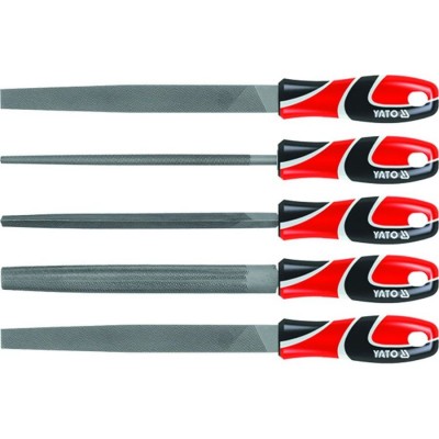 YATO Professional Heavy Duty File Set of 5Pcs